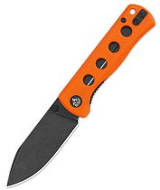Нож QSP Knife Canary folder G10/14C28N Blackwash/Orange