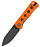 Нож QSP Knife Canary folder G10/14C28N Blackwash/Orange - Фото 1 малая