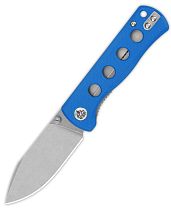 Нож QSP Knife Canary folder G10/14C28N Stonewash/Blue