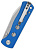 Нож QSP Knife Canary folder G10/14C28N Stonewash/Blue - Фото 2 малая