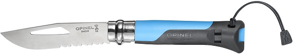 Нож Opinel №8 Outdoor Синий - Фото 2 большая