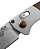 Нож Benchmade Mini Crooked River Dark Brown Wood/Satin - Фото 5 малая