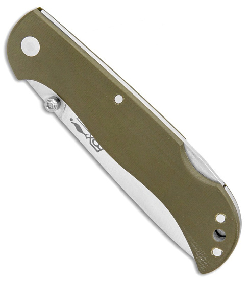 Нож Fox F500 Green - Фото 3 большая