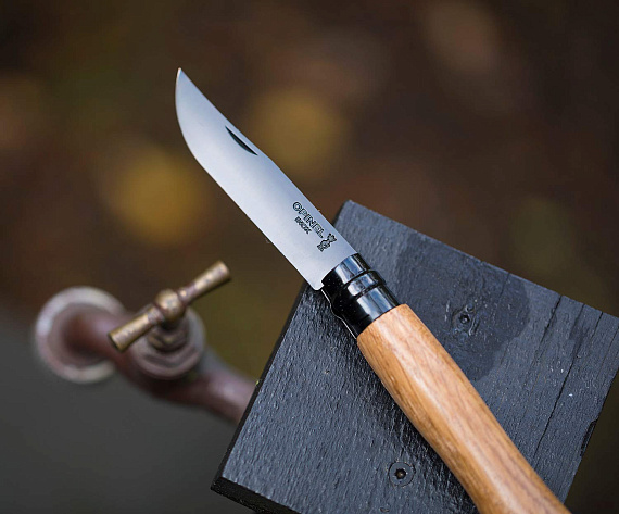 Нож Opinel №8 Бук - Фото 2 большая
