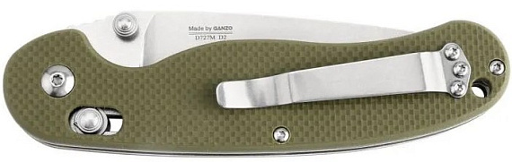 Нож складной туристический Ganzo D727M Green - Фото 4 большая