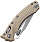 Нож MICROTECH Amphibian Ram-Lok S/E G10/Frag Стоунвош Бежевый - Фото 5 малая