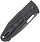 Нож FOX Smarty Auto Tactical Spear N690Co Чёрный - Фото 2 малая