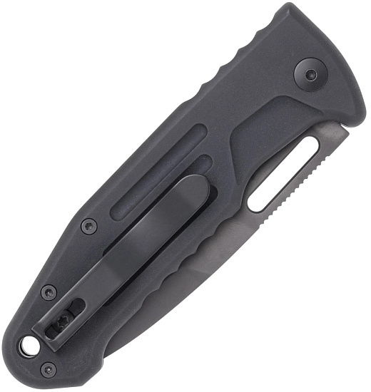 Нож FOX Smarty Auto Tactical Spear N690Co Чёрный - Фото 2 большая