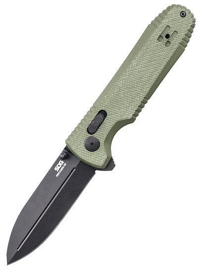 Нож SOG Pentagon Mk3-OD G10 CTS XHP Зелёный/Чёрный - Фото 1 большая