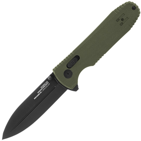 Нож SOG Pentagon Mk3-OD G10 CTS XHP Зелёный/Чёрный - Фото 1 большая