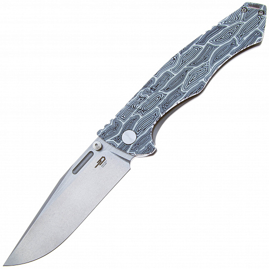 Нож Bestech Knives Keen II титан/чёрно-белый - Фото 1 большая