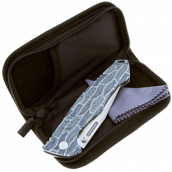 Нож Bestech Knives Keen II титан/чёрно-белый - Фото 5 большая