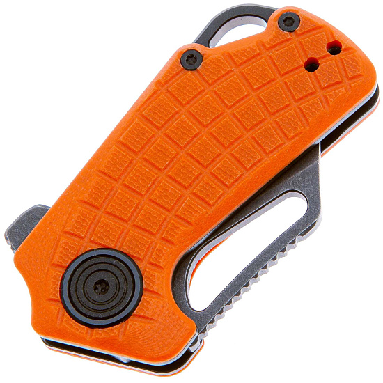 Нож Fox Puck G10/D2 Orange - Фото 3 большая