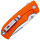 Нож SOG Tellus FLK Blaze GRN клинок CRYO 440C Orange - Фото 4 малая