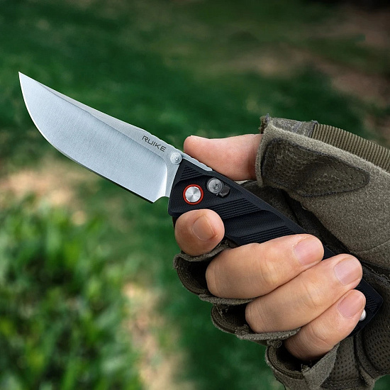 Нож Ruike P856-B Чёрный - Фото 8 большая