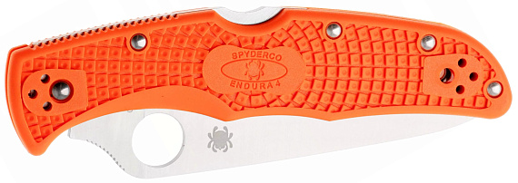 Нож Spyderco Endura 4 Orange - Фото 4 большая