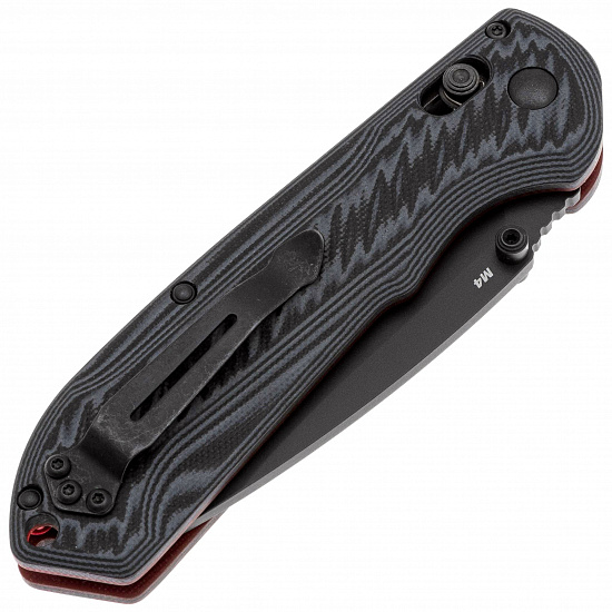 Нож Benchmade Freek Super Freek G10 Black/Grey/Red/Black - Фото 4 большая