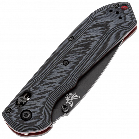 Нож Benchmade Freek Super Freek G10 Black/Grey/Red/Black - Фото 5 большая