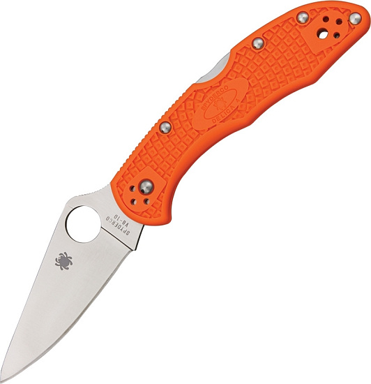 Нож Spyderco Delica 4 Orange - Фото 1 большая