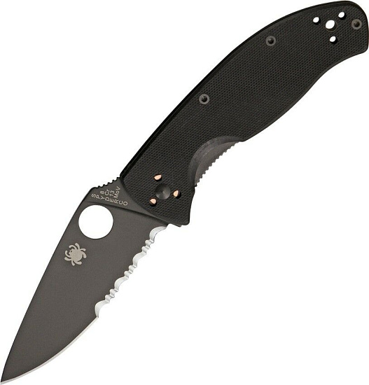 Нож Spyderco Tenacious Black - Фото 1 большая