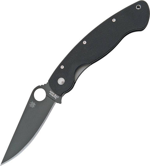 Нож Spyderco Military Black - Фото 1 большая