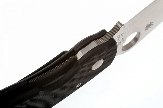 Нож Spyderco Military Black - Фото 4 большая