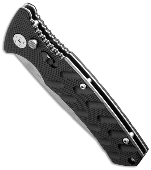 Нож Boker Strike Spearpoint AUS-8 Black - Фото 3 большая