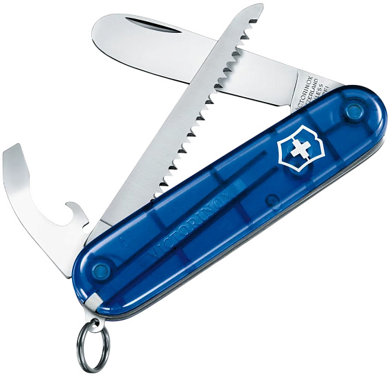 Нож Victorinox My First Victorinox 84мм 9 функций Blue - Фото 1 большая