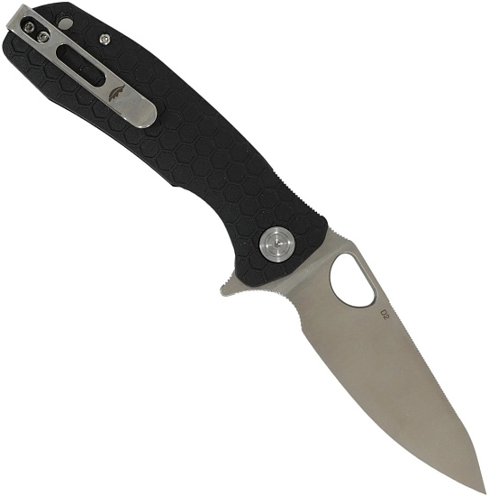 Нож Honey Badger Leaf L Чёрный - Фото 2 большая