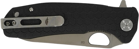 Нож Honey Badger Leaf L Чёрный - Фото 5 большая