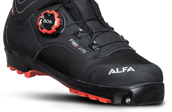 Крепления для туристических лыж Alfa Xplore BC Offtrack Black - Фото 5 большая
