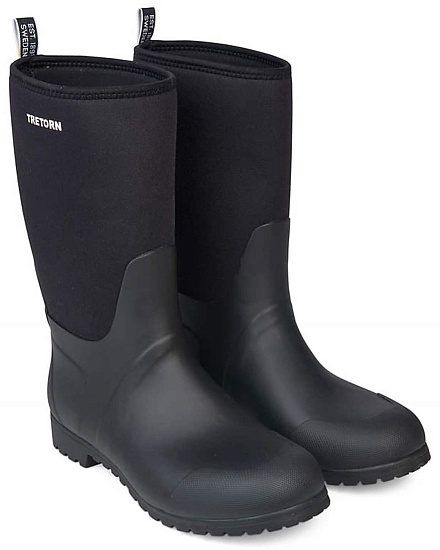 Резиновые сапоги Tretorn Strong Neo Black - Фото 4 большая