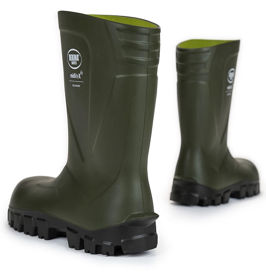 Сапоги Bekina Midlite X 04 SolidGrip Green/Black - Фото 8 большая