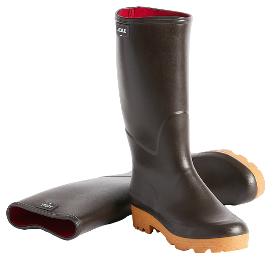 Сапоги женские Aigle Chambord Pro L2I Brun - Фото 3 большая