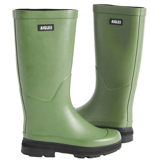Сапоги мужские Aigle Ultra Rain Olivine - Фото 2 большая