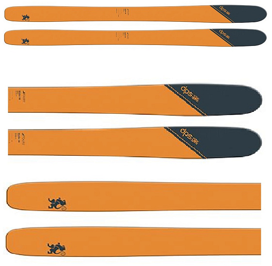 Горные лыжи DPS Wailer 99 Tour1 - Фото 2 большая