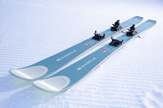 Горные лыжи женские Kastle TX93W White - Фото 3 большая