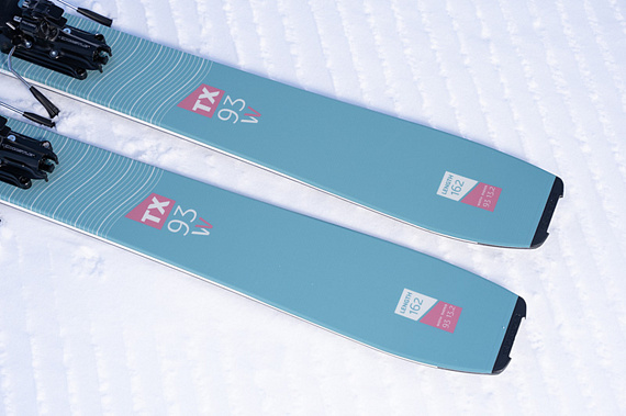 Горные лыжи женские Kastle TX93W White - Фото 5 большая