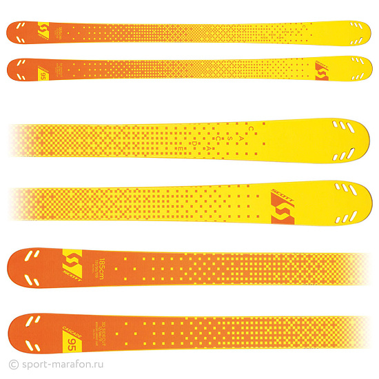 Горные лыжи Scott Cascade 95 - Фото 2 большая