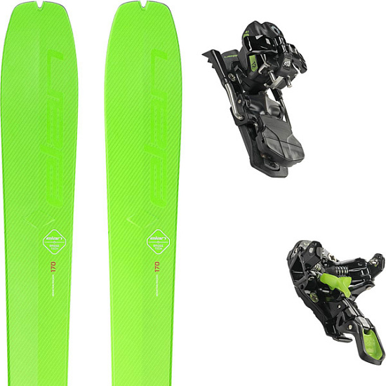 Горные лыжи Elan Ibex Tactix Carbon + G3 Ion 12 - Фото 2 большая
