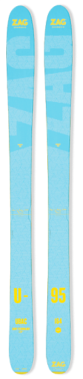 Горные лыжи женские ZAG Ubac 95 - Фото 1 большая