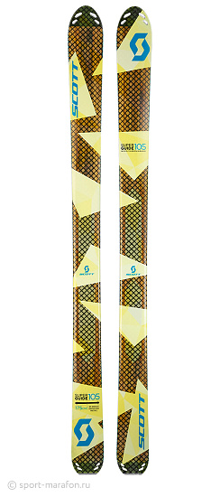 Горные лыжи Scott Superguide 105 - Фото 1 большая