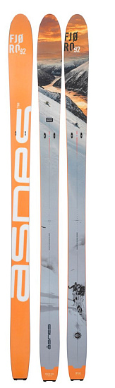 Лыжи с камусом Asnes Fjoro 92 - Фото 2 большая