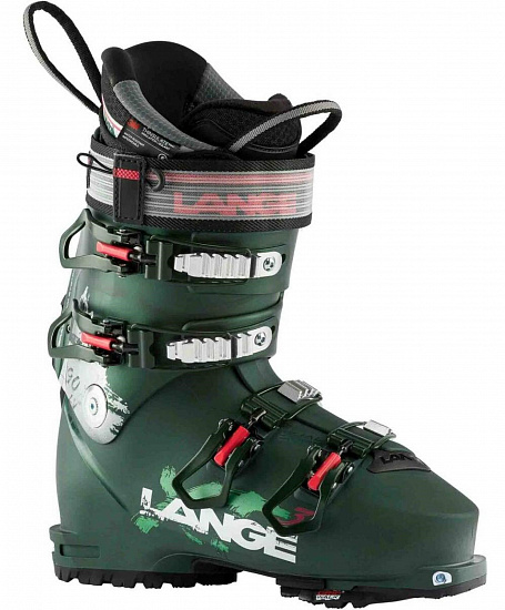 Горнолыжные ботинки женские Lange XT3 90 LV GW Dark Green - Фото 1 большая