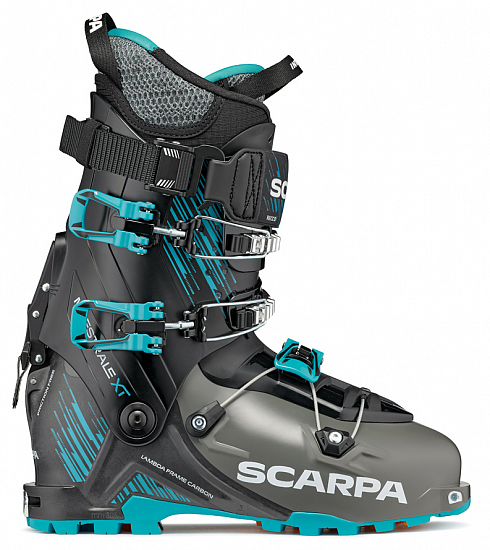 Горнолыжные ботинки Scarpa Maestrale Xt Anthracite-Azure - Фото 1 большая