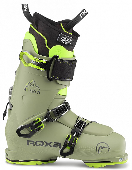 Горнолыжные ботинки Roxa R3 130 Ti I.R. - Tl Gw Olive/Olive/Olive-Neon - Фото 1 большая
