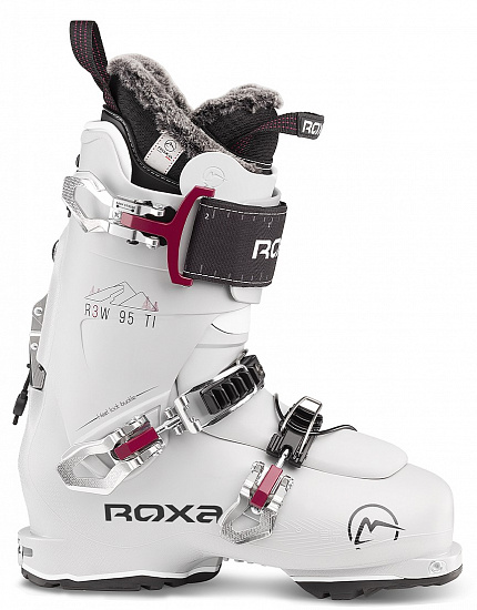 Горнолыжные ботинки женские Roxa R3W 95 Ti Gw Lt Grey/Lt Grey/Lt Grey-White - Фото 1 большая