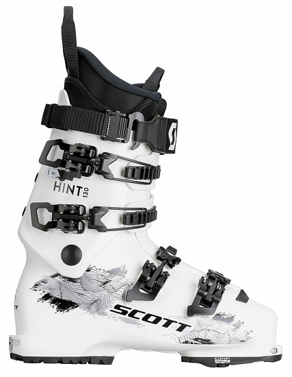 Горнолыжные ботинки Scott Hint 130 Gw White - Фото 1 большая