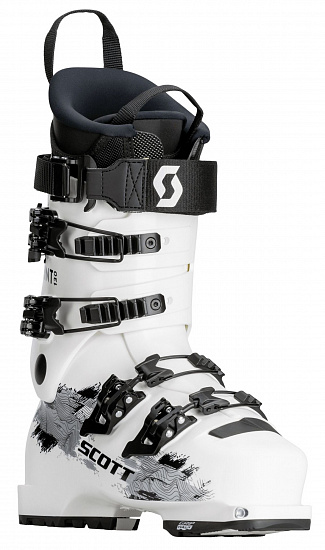 Горнолыжные ботинки Scott Hint 130 Gw White - Фото 3 большая