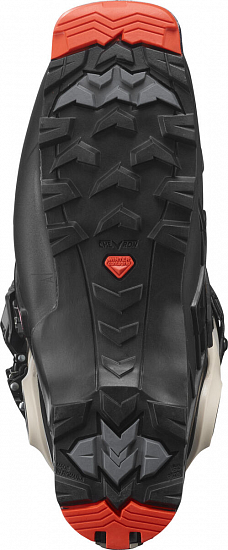 Горнолыжные ботинки Salomon S/Lab Mtn Black/Rainy Day/Red - Фото 4 большая